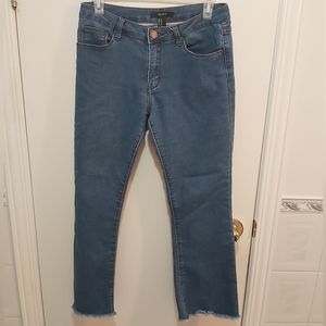 Forever 21 Light Blue Cotton+Polyester Jeggings Size Medium (M)